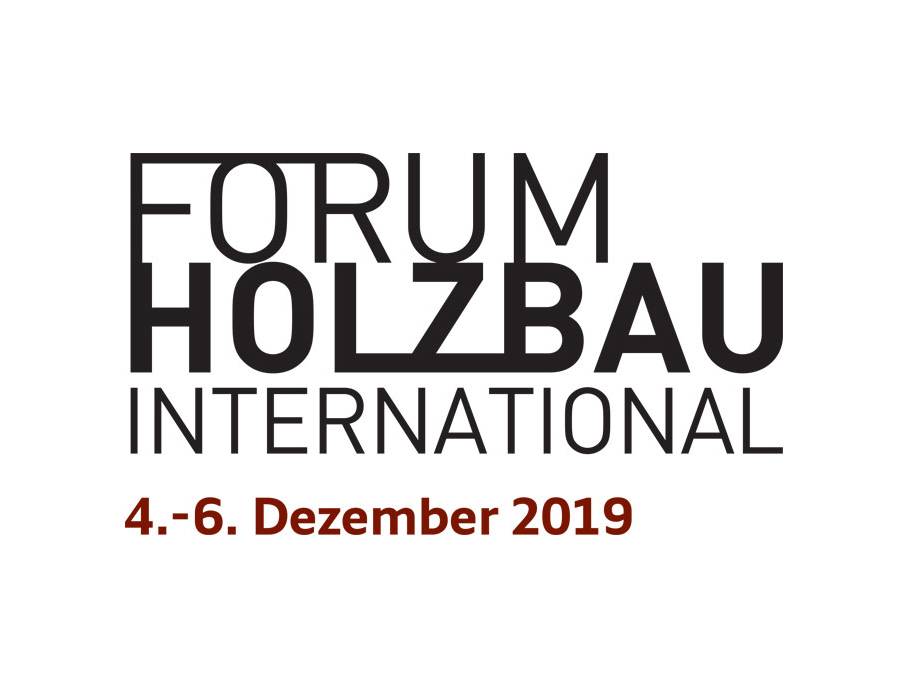 Baukreissäge Messe, 25. Internationales Holzbau-Forum (IHF2019),