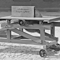 Histoire des machines à scier, 1934 Premières scies circulaires sur le marché,