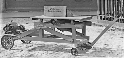 Sägemaschinen Geschichte, 1934 Erste Kreissägen auf dem Markt,