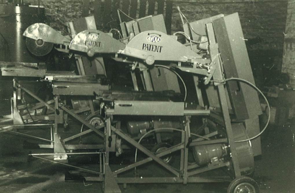 Histoire des machines à scier, 1970 Développements,